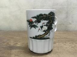 WH17837【四十八號老倉庫】二手 早期 台灣 手繪 胭脂紅 花 碗 麵碗 湯碗 17.8cm 1碗價【懷舊收藏拍片道 歷史價格詳細信息