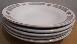 早期瓷盤 深瓷盤 金義合瓷盤 -台灣省公共工程慶祝第六任總統就職紀念 --直徑 20 公分 歷史價格詳細信息