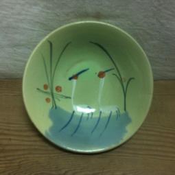 WH7837【四十八號老倉庫】全新 早期 台灣 淡青色 點點 粗碗 滷肉飯 肉圓 茶碗 冰碗 13.3cm 1碗價【懷舊 歷史價格詳細信息