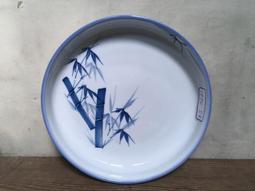 早期香山窯手繪竹花厚實瓷盤 圓瓷盤-直徑 23 公分 歷史價格詳細信息