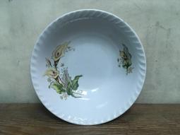 WH22464【四十八號老倉庫】二手 早期 台灣 紙燈罩 陶瓷花瓶燈座 旋鈕開關 桌燈 檯燈 高55cm【懷舊復古擺飾道 歷史價格詳細信息