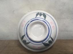 WH22640【四十八號老倉庫】全新 早期 台灣 胭脂紅 點點點 竹花 粗碗 肉圓 茶碗 冰碗 12.2cm 1碗價 歷史價格詳細信息