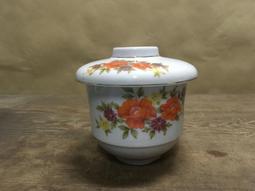 WH22903【四十八號老倉庫】全新 早期 台灣 SEN YIE 花 茶碗 蓋碗 蓋杯 300cc 1蓋杯價【懷舊收藏拍 歷史價格詳細信息