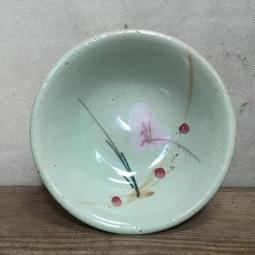 WH14036【四十八號老倉庫】全新 早期 台灣 手繪 胭脂紅 花 碗 麵碗 滷肉飯碗 14.5cm 小瑕 1碗價 歷史價格詳細信息