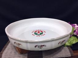 早期~圓盤.盤子.大盤~鳳凰~長壽~藍釉~雙囍~冰裂紋~有裂痕~直徑約37.9cm~懷舊.擺飾.道具 歷史價格詳細信息