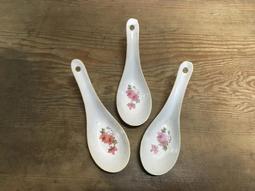 WH23372【四十八號老倉庫】全新 早期 台灣 大中 海芋 湯匙 14.2cm 3匙價【懷舊收藏拍片道具】 歷史價格詳細信息