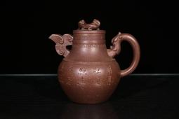 紫砂茶杯陳富才純全手工鏤刻紫泥憶江南主人杯 歷史價格詳細信息