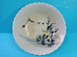 庄腳柑仔店~早期粗陶竹葉碗公~尺寸:徑17*高7公分 歷史價格詳細信息