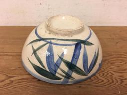 WH19048【四十八號老倉庫】 二手 早期 台灣 手繪 胭脂紅 花 碗 麵碗 湯碗公 18.3cm 1碗價【懷舊收藏拍 歷史價格詳細信息