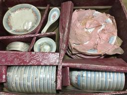 早期大同粉紅玫瑰花瓷碗 飯碗 -直徑 11.5 公分- 10 碗合售 歷史價格詳細信息