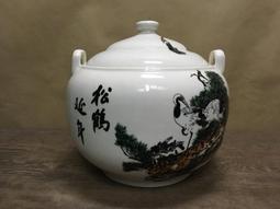 早期老玻璃罐 手工玻璃罐 高麗蔘酒玻璃罐 氣泡玻璃罐 置物罐 擺飾罐 -高 27公分 歷史價格詳細信息