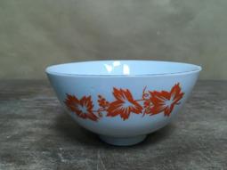 早期大中 G.C 紅福圖樣瓷碗 飯碗 -直徑11.5公分- 6 碗合售 歷史價格詳細信息