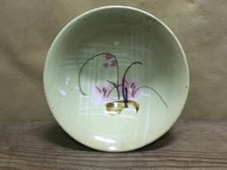 老台灣繪胭脂紅蝴蝶花卉大碗公 歷史價格詳細信息