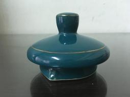 WH24955【四十八號老倉庫】全新 早期 台灣 藍釉 金圈紋 茶碗蓋 蓋碗蓋 10cm 1蓋價【懷舊收藏拍片道具】 歷史價格詳細信息