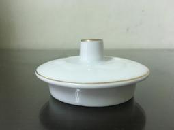 WH24975【四十八號老倉庫】全新 早期 台灣 素白 茶壺 壺蓋 7.7cm 1蓋價【懷舊收藏拍片道具】 歷史價格詳細信息