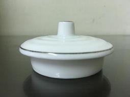 WH24975【四十八號老倉庫】全新 早期 台灣 素白 茶壺 壺蓋 7.7cm 1蓋價【懷舊收藏拍片道具】 歷史價格詳細信息