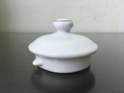 WH24992【四十八號老倉庫】全新 早期 台灣 銀邊 素色 茶壺 壺蓋 7.4/5.9cm 1蓋價【懷舊收藏拍片道具】 歷史價格詳細信息