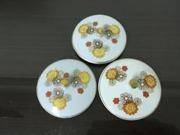 WH25061【四十八號老倉庫】全新 早期 台灣 金邊 素色 茶壺 壺蓋 5.8/4.4cm 1蓋價【懷舊收藏拍片道具】 歷史價格詳細信息