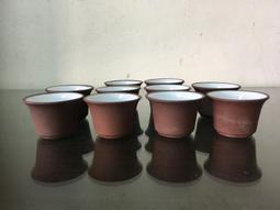 WH26881【四十八號老倉庫】全新 早期 台灣 共益 紫色綠色花邊 老碗 飯碗 11.5cm 2碗價【懷舊收藏拍片道具 歷史價格詳細信息