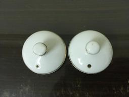 WH25490【四十八號老倉庫】全新 早期 台灣 金邊 素色 小 茶壺 壺蓋 3.6/2.8 cm【懷舊收藏擺飾道具】 歷史價格詳細信息