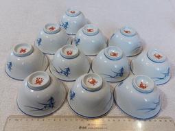 瓷碗.飯碗(27)~大同磁器~藍四角印~懷舊.擺飾.道具 歷史價格詳細信息