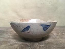 WH24636【四十八號老倉庫】全新 早期 台灣 手繪 胭脂紅 花  碗 16.5cm 1碗價【懷舊收藏拍片道具】 歷史價格詳細信息