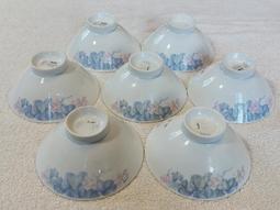 瓷碗.飯碗(27)~大同磁器~藍四角印~懷舊.擺飾.道具 歷史價格詳細信息