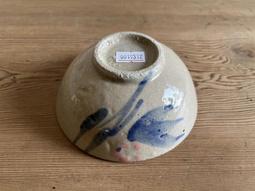 WH12312【四十八號老倉庫】全新 早期 台灣 手繪 胭脂紅 花 碟 盤 點心盤 14.5cm 有瑕 1盤價 歷史價格詳細信息