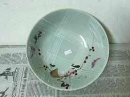 WH27860【ㄚ嬤ㄟ硘仔】全新 早期 台灣 手繪 白 梅花 碗公 22cm 1碗價 完整【懷舊收藏拍片道具】 歷史價格詳細信息