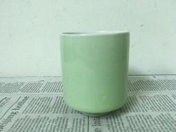 WH27755【ㄚ嬤ㄟ硘仔】全新 早期 台灣 綠釉 杯 茶杯 320cc 1杯價 原瑕【懷舊收藏拍片道具】 歷史價格詳細信息
