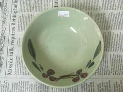 WH27869【四十八號老倉庫】全新 早期 台灣 手繪 胭脂紅 花 碗公 22.2cm 1碗價 完整【懷舊收藏拍片道具】 歷史價格詳細信息