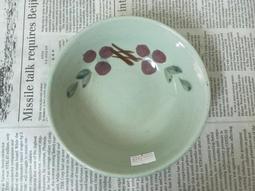 WH27570【四十八號老倉庫】全新 早期 台灣 青花 厚胎 蓋印 福字碗 老碗 15.7cm 原瑕 1碗價 歷史價格詳細信息