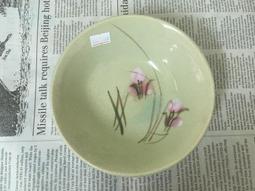 WH27662【ㄚ嬤ㄟ硘仔】全新 早期 台灣 手繪 胭脂紅 花 碗 14.8cm 完整【懷舊收藏拍片道具】 歷史價格詳細信息