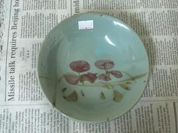 WH27676【四十八號老倉庫】全新 早期 台灣 手繪 胭脂紅 花 碗 淺寬碗 14.8cm 1碗價 完整【懷舊收藏拍片 歷史價格詳細信息