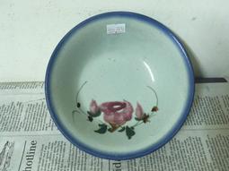 WH27860【ㄚ嬤ㄟ硘仔】全新 早期 台灣 手繪 白 梅花 碗公 22cm 1碗價 完整【懷舊收藏拍片道具】 歷史價格詳細信息