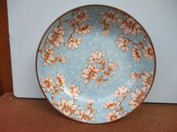 花卉微波磁盤/台灣早期陶瓷收藏/早期手繪碗盤/早期老瓷器/阿公阿嬤的老碗盤/古早碗盤/早期食器皿/復古擺飾/老瓷盤 歷史價格詳細信息