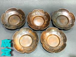 【佐渡初荷】常雲 造.童子達摩不倒翁點睛.緋銅茶托5客 歷史價格詳細信息