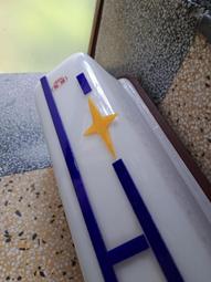 台中 Under Object 老燈 老歐洲 水晶玻璃 厚重 老桌燈 . 罩徑 29 總高 48 歷史價格詳細信息