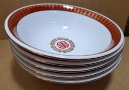 早期大同瓷器 四方紅印 黃五彩 萬壽無疆小碟子 歷史價格詳細信息