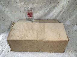 庄腳柑仔店~早期玻璃杯水杯玫瑰杯台豐汽水蘋果橘子沙士杯組11入~尺寸:口徑7*高7公分 歷史價格詳細信息