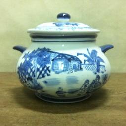 燉盅(15)~燉甕~手繪~含蓋最高約11.5CM~懷舊.擺飾.道具 歷史價格詳細信息
