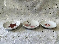 庄腳柑仔店~早期澎湃料理草綠金魚戲水醬油碟子5入~尺寸:徑8.5公分 歷史價格詳細信息