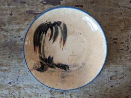 臺灣老碗盤「手繪龍蝦紋：陶瓷腰子盤」（早期蝦盤） 歷史價格詳細信息