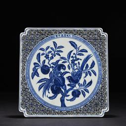 明宣德青花描金釩紅龍紋扁瓶 仿古瓷器 古董古玩舊貨老貨收藏品 歷史價格詳細信息