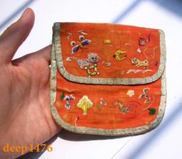 老刺繡荷包一堆，精湛做工，晉南風味 古玩 老物件 舊藏 -3712 歷史價格詳細信息