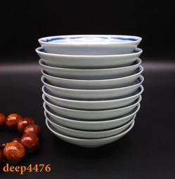 明代晚期景德鎮青花竹紋盤 明清瓷器收藏真品民俗老貨29570 歷史價格詳細信息