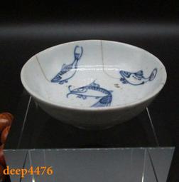 明清瓷片標本 仙鶴青花瓷片標本  云鶴青花瓷片標本  具體年20427 歷史價格詳細信息