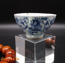 雍正青花瓷片帶底板，少見的標本8133 歷史價格詳細信息