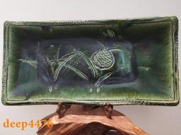 日本陶胎流釉窯變壽字，折邊，大號主人杯，側邊帶字八幡市，底款29739 歷史價格詳細信息