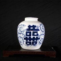 清乾隆青花喜上眉梢紋膽式瓶 仿古瓷器古董古玩收藏真品包老保真 歷史價格詳細信息